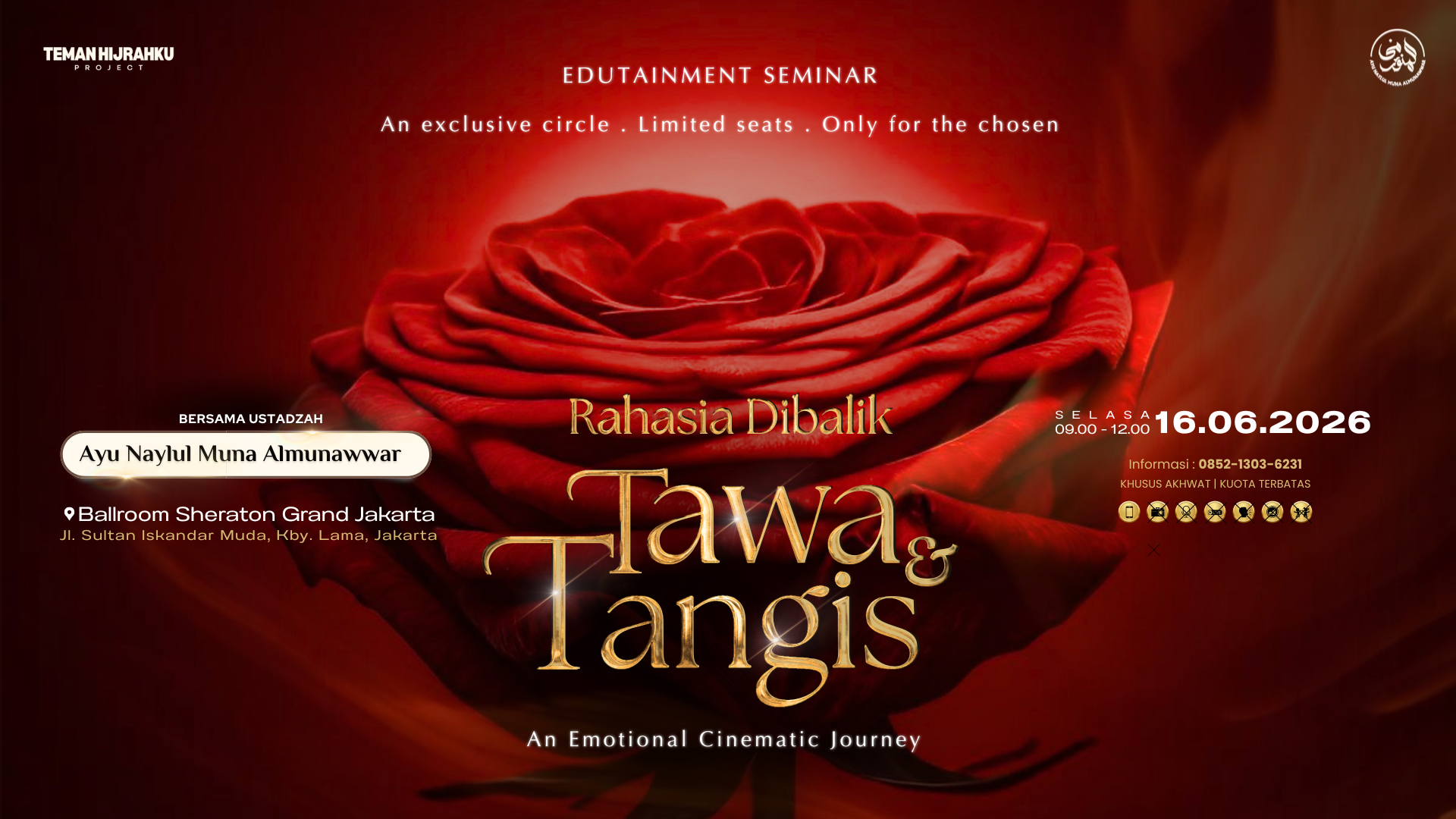 Rahasia Dibalik Tawa & Tangis - Edutainment Seminar