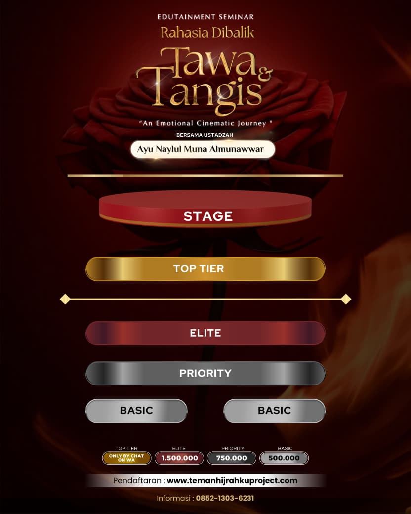 Layout Stage Rahasia Dibalik Tawa & Tangis